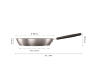 FISKARS Patelnia 28 cm HARD FACE STEEL (1052247) - 1379517 - zdjęcie 3